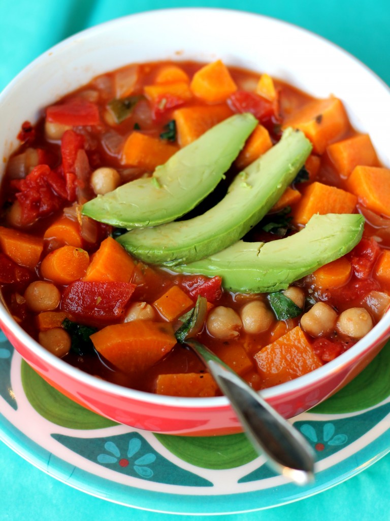 Summer chickpea soup by ambitiouskitchen.com