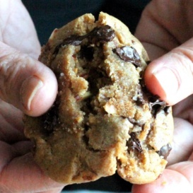 dark chocolate chip cookies