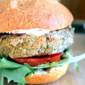 sweet potato quinoa burgers