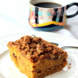 pumpkin coffee cake