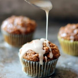 Pumpkin oatmeal muffins