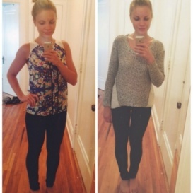 reviewing stitch fix outfits