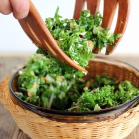 This salad is so good! Packed with kale, brussels sprouts, cranberries, toasted almonds and parm! And the dressing is yummy, too!