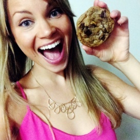 monique and a cookie