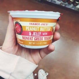 peanut butter & jelly yogurt