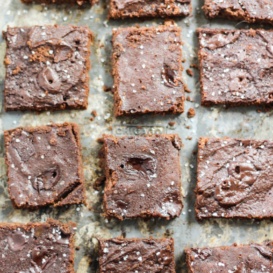 chocolate coconut flour brownies