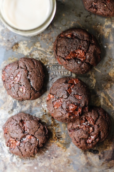 chocolate hazelnut cookies