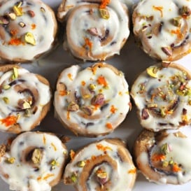 whole wheat chocolate cinnamon rolls