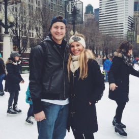 monique and tony ice skating