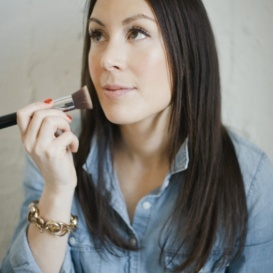 Elizabeth Dehn makeup shot