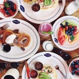 breakfast spread