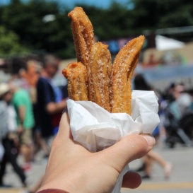 churros in the air