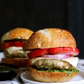 healthy chicken burgers