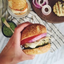 chicken burger