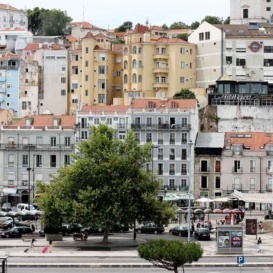 european city