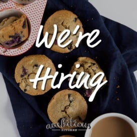 Ambitious Kitchen is hiring a brand and social media manager. Know of anyone who is passionate about nutrition, food and social media?