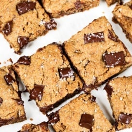 cake in a crate grain free chocolate chunk cookies as bars