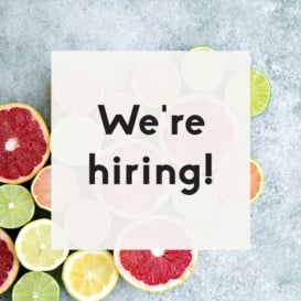 we're hiring graphic