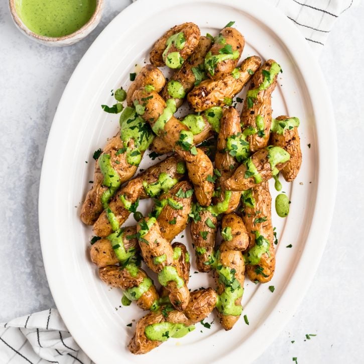 Garlic Fingerling Potatoes