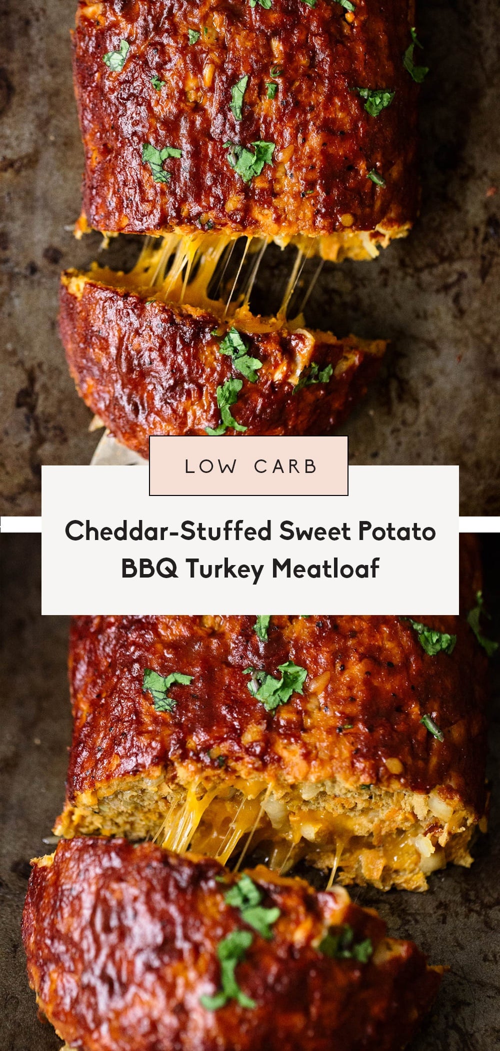 CheddarStuffed Sweet Potato BBQ Turkey Meatloaf Ambitious Kitchen