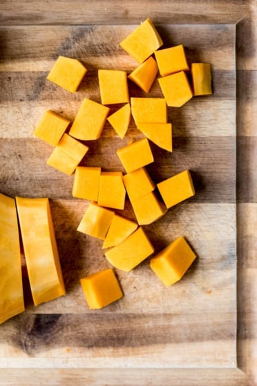 butternut squash cubes