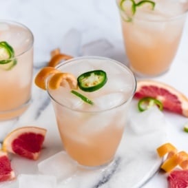 Palm Springs cocktail in a glass