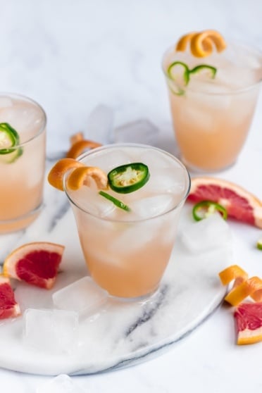 Palm Springs cocktail in a glass