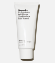 bottle of body lotion