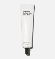 bottle of hand cream