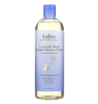 bottle of lavender baby wash
