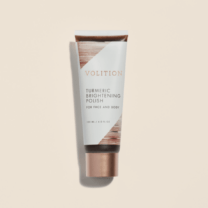 bottle of brightening polish