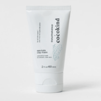 bottle of a facial clay mask