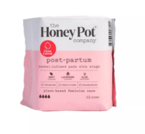 post partum pads package