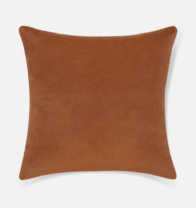 burnt orange pillow