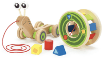 snail baby toy