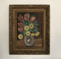 floral art piece