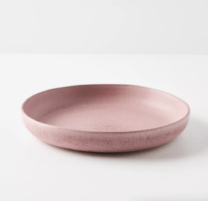 pink bowl