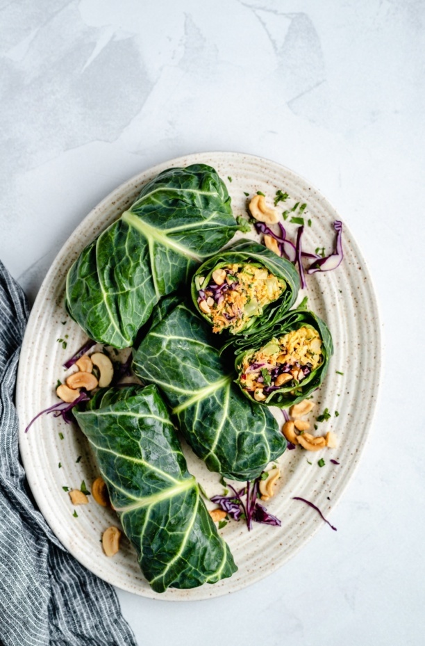How to Make Collard Wraps (+ delicious recipes) | Ambitious Kitchen