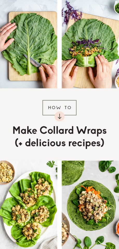 How to Make Collard Wraps (+ delicious recipes) | Ambitious Kitchen