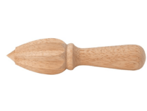 wooden citrus juicer