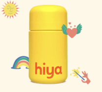 yellow bottle of vitamins