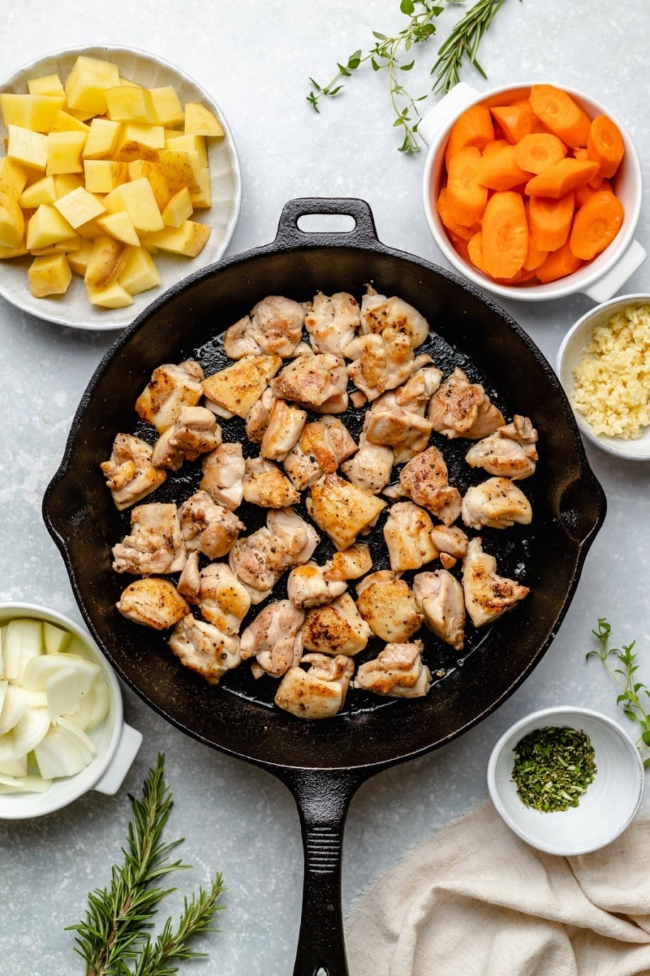 Slow Cooker White Wine Chicken Stew Ambitious Kitchen