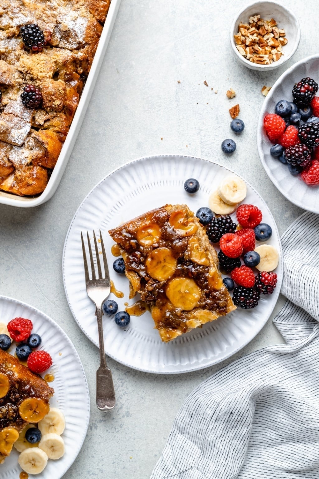 UpsideDown Banana French Toast Bake Ambitious Kitchen