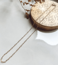 gold necklace