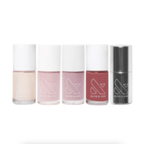 pink nail polish set