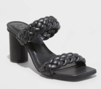 black heels