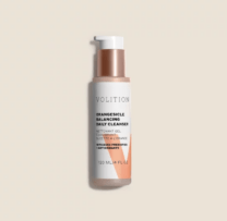 bottle of face cleanser