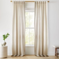 linen curtains