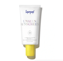 bottle of sunscreen