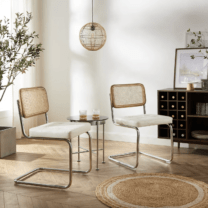 dining chairs in a room